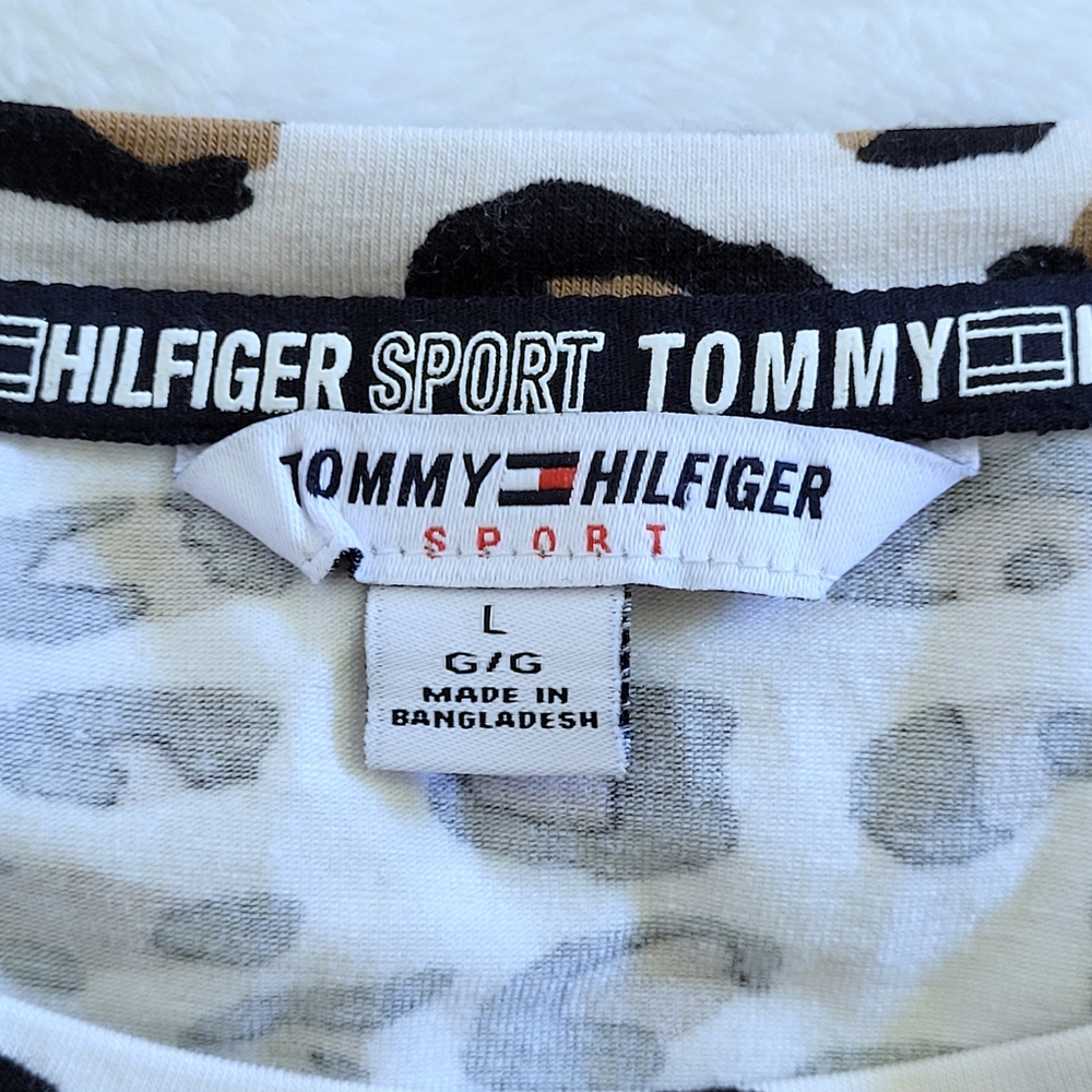 ✨️HP✨️ Tommy Hilfiger Sport🤾‍♀️ Leopard🐆 Print Top - NWT - Picture 5 of 15